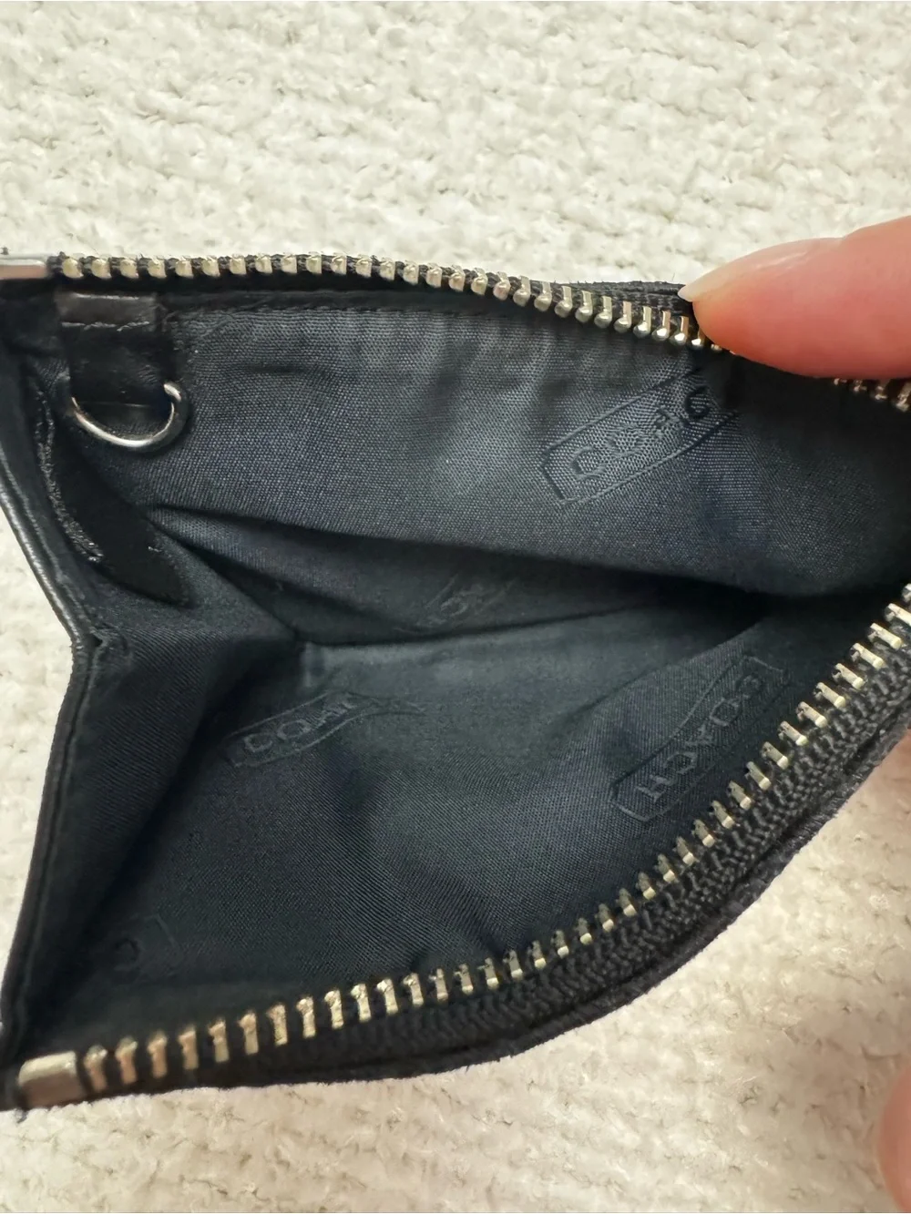 Coach Mini C black Case